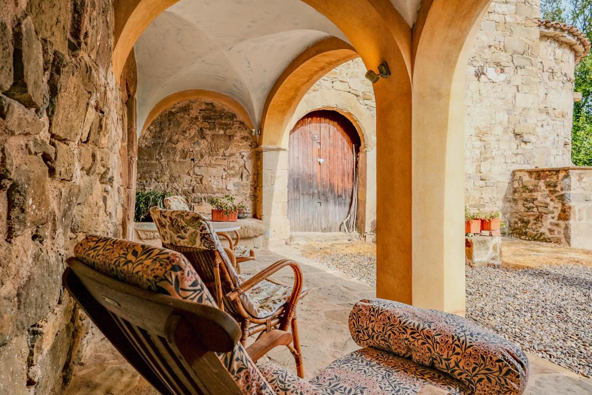 Villa Rectoria De Castellar La Vall de Bianya Exterior foto