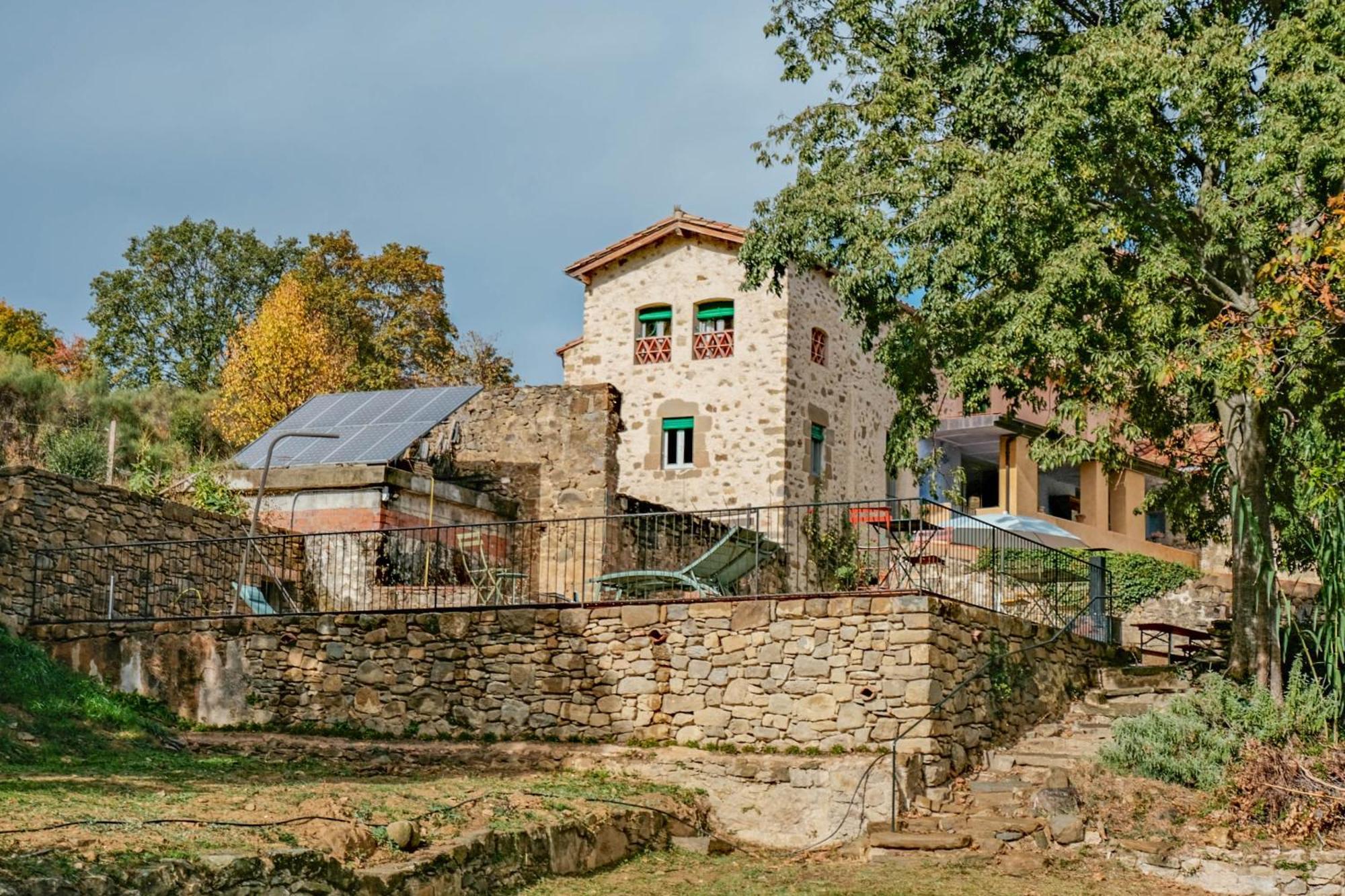 Villa Rectoria De Castellar La Vall de Bianya Exterior foto